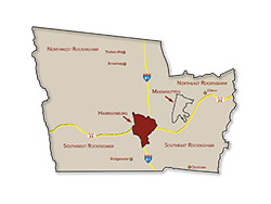 City of Harrisonburg map