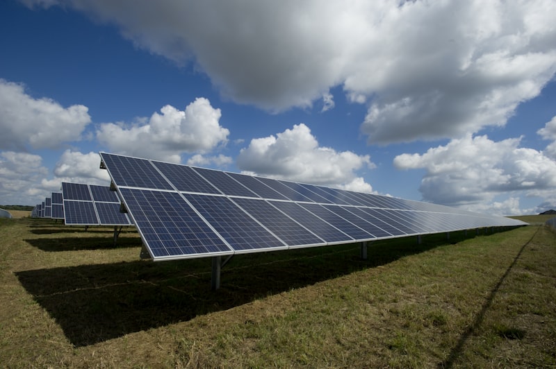 Solar panels on a home in the Shenandoah Valley